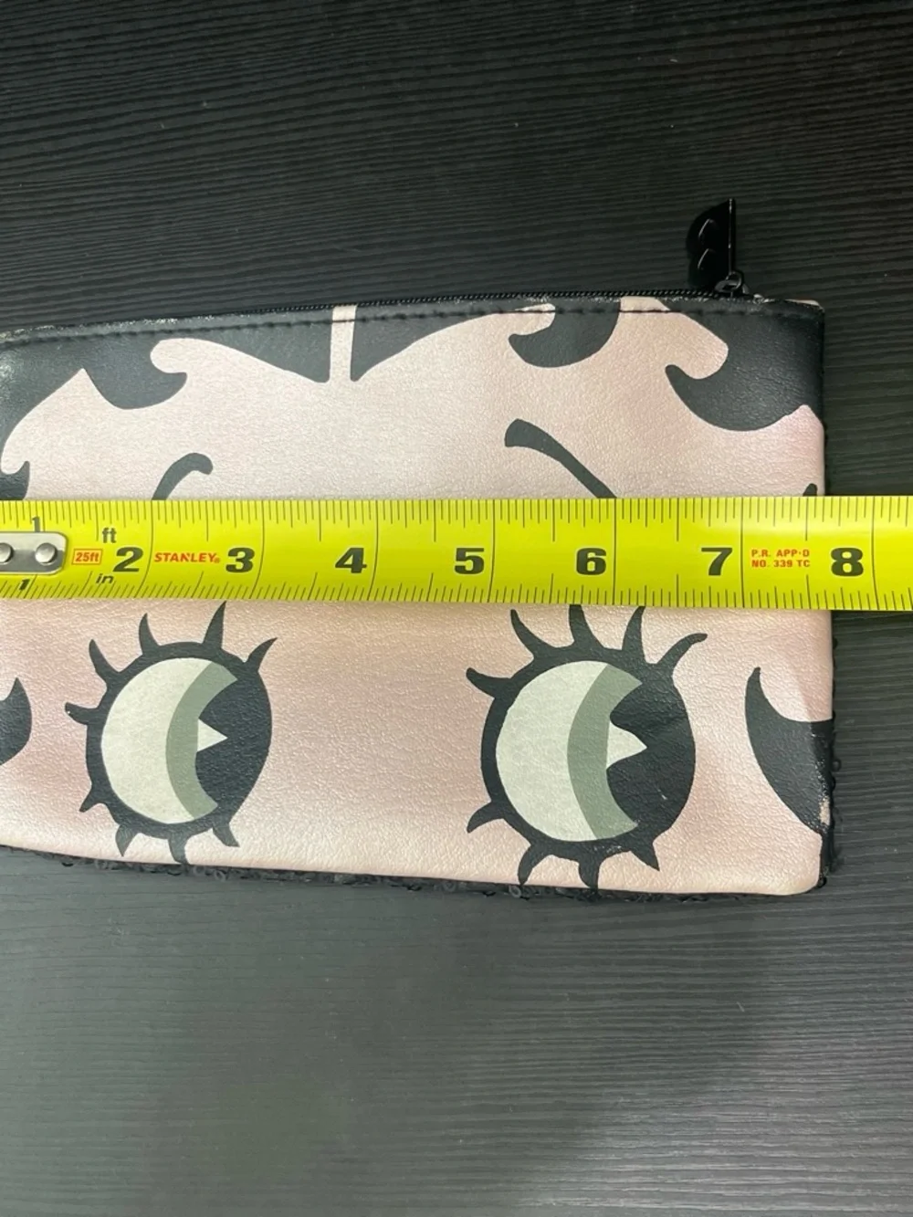 Betty Boop Pink and Black Cosmetic Pouch